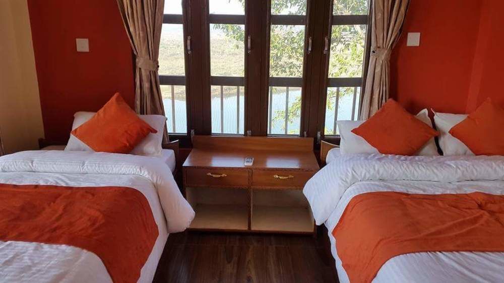 Hotel Wildlife Camp Sauraha Exterior photo