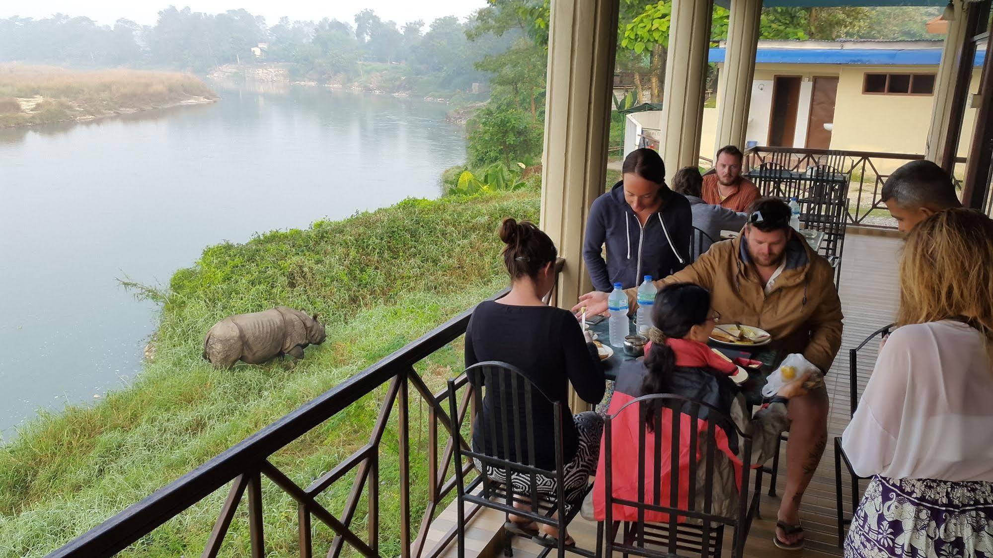 Hotel Wildlife Camp Sauraha Exterior photo